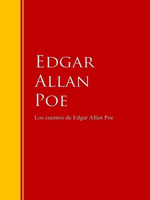 cover image of Los cuentos de Edgar Allan Poe